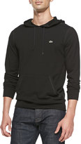 Thumbnail for your product : Lacoste Long-Sleeve Hooded Jersey Tee, Black