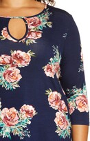 Thumbnail for your product : Loveappella Loveapella Keyhole Knit Top