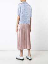 Thumbnail for your product : Julien David pleated skirt dress