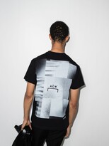 Thumbnail for your product : A-Cold-Wall* Graphic Back Cotton T-Shirt