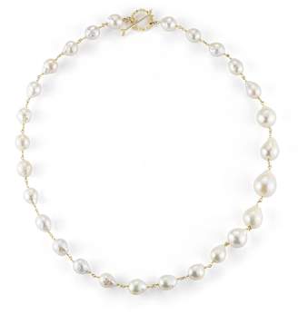 Mizuki Single-Strand Pearl Necklace, 20"L