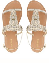 Thumbnail for your product : Monsoon Marnie Embellished Strap Sandals - Gold