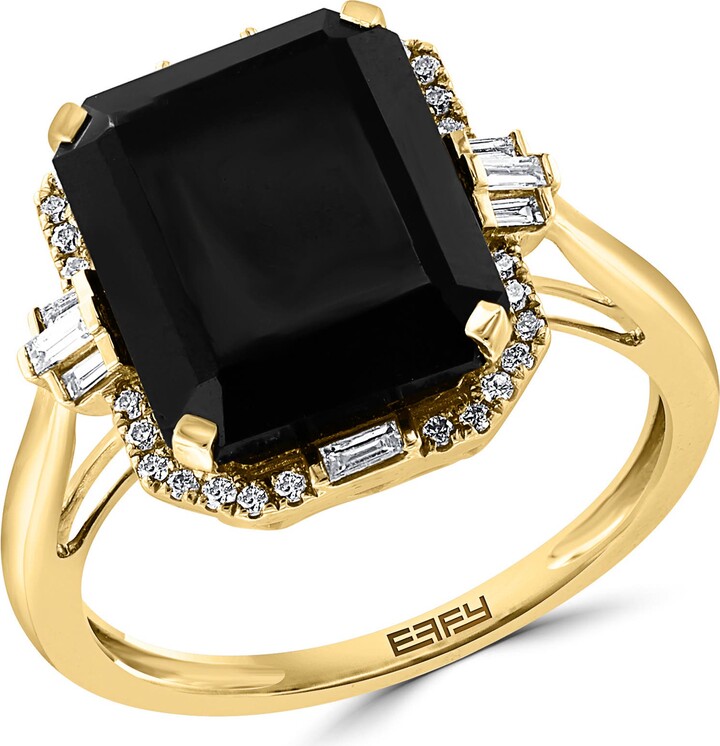 Square Onyx Ring | ShopStyle