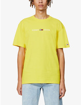 Thumbnail for your product : Tommy Jeans Logo-print cotton-jersey T-shirt
