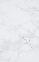 Thumbnail for your product : PrettyLittleThing Silver Large Cross Renaissance Pendant Necklace