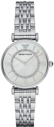 Emporio Armani Women's AR1908 Retro Silver Watch
