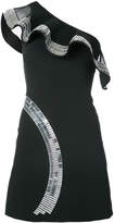 Thumbnail for your product : David Koma ruffle trim embellished dress