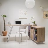 Thumbnail for your product : Christopher Knight Home Delta Computer Desk with Storage Cabinet by