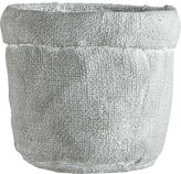 Thumbnail for your product : CB2 Krinkled Small Silver Grey Vase