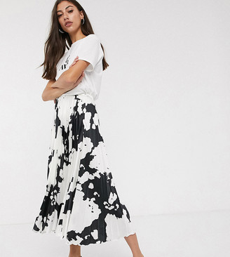 asos cow print dress
