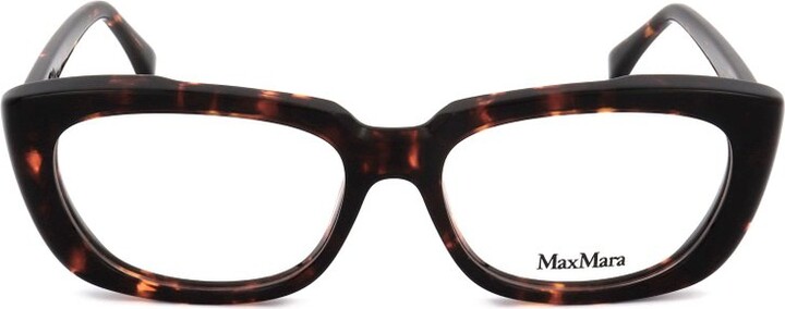 Max Mara Rectangular Frame Glasses