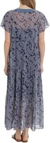 Thumbnail for your product : London Times V-Neck Tiered Maxi Dress