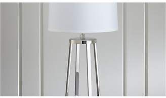 Crate & Barrel Stanza Nickel Table Lamp