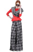 Thumbnail for your product : Alice + Olivia Super Flared Wide Leg Pant
