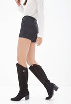 Thumbnail for your product : Forever 21 Quilted Knit Shorts