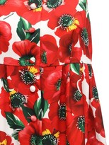 Thumbnail for your product : Sara Battaglia Printed Cady Maxi Dress