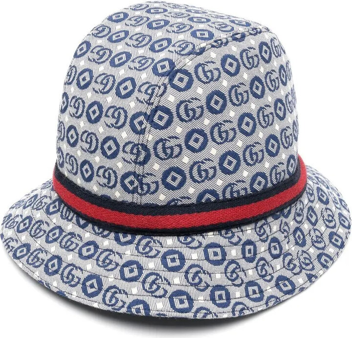 Gucci Children all-over GG-pattern sun hat