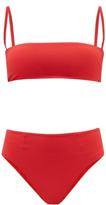 Haight Marcella Bandeau Bikini - Red