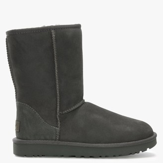 UGG Classic Short II Grey Twinface Boot - ShopStyle