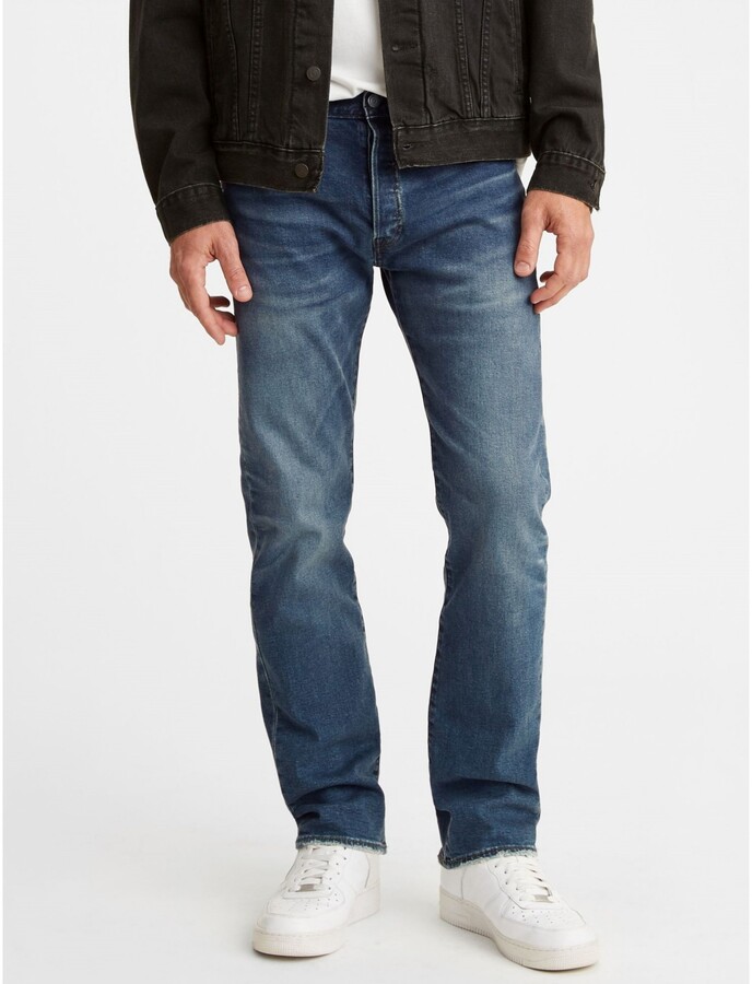 Levi's Men's 501 Original Fit Button Fly Stretch Jeans - ShopStyle