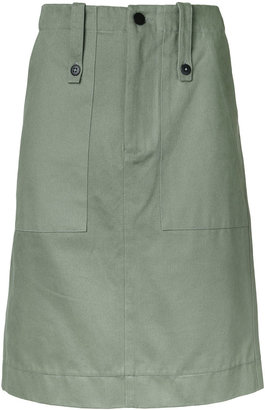 Bassike utility skirt - women - Cotton - 6