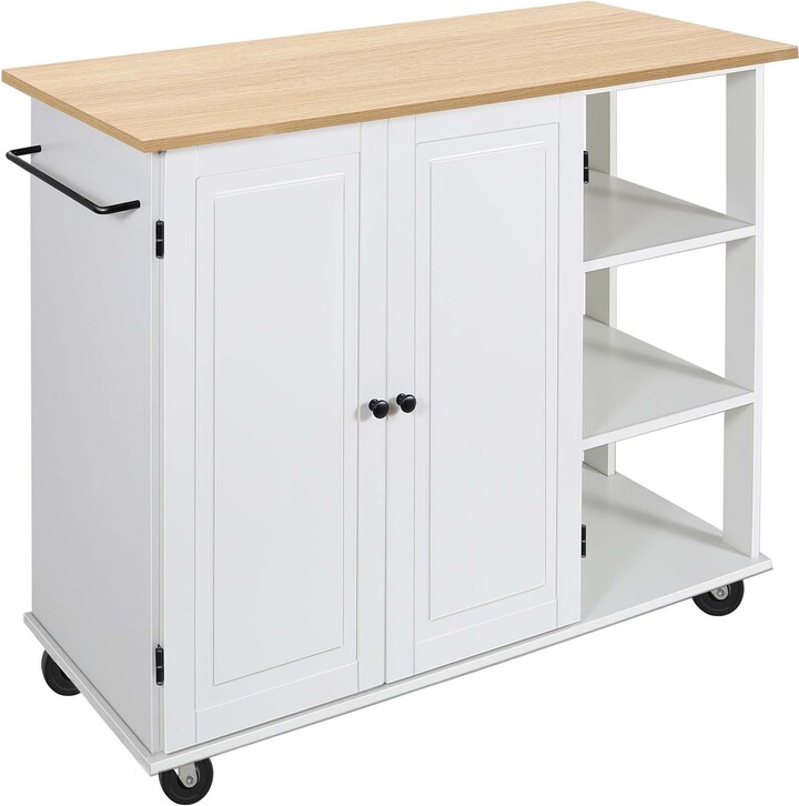 Kitchen Island Cart with Large Trolley Cart with Large ShopStyle