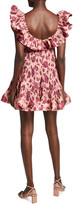 Thumbnail for your product : Zimmermann The Lovestruck Pleated Mini Dress