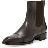 Thumbnail for your product : Tom Ford Gianni Leather Chelsea Boot, Brown