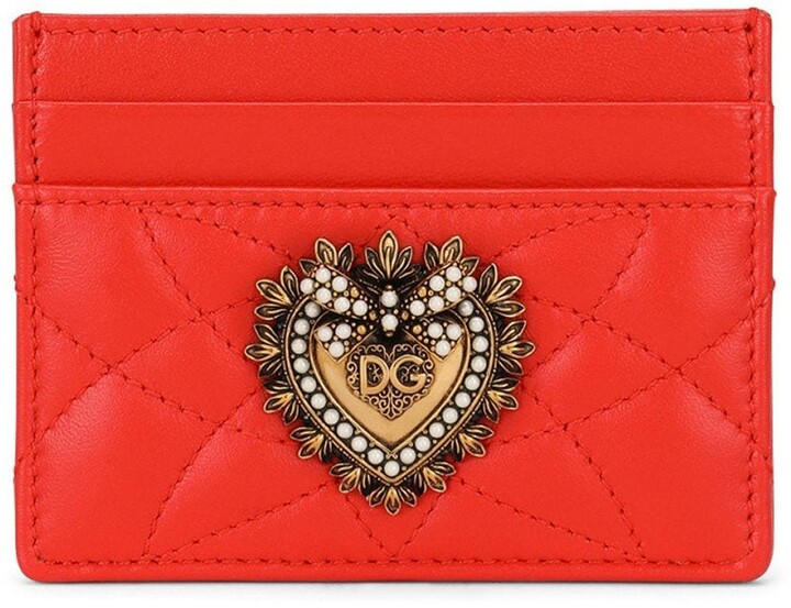 Dolce & Gabbana logo-embossed Leather Cardholder - Farfetch