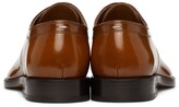 Thumbnail for your product : Maison Margiela Brown Tabi Lace-Up Derbys