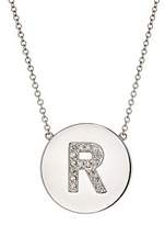 Thumbnail for your product : Jennifer Meyer Women's Initial Pendant Necklace - Silver