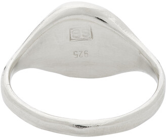 Seb Brown Silver Smiley Ring