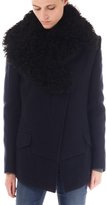 Thumbnail for your product : Vanessa Bruno Brest Jacket with Fur Collar