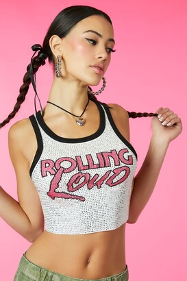 rolling stones crop top forever 21