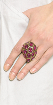 Thumbnail for your product : Oscar de la Renta Bold Pave Ring
