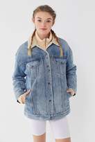 Thumbnail for your product : Levi's Levi’s Baggy Denim Sherpa Trucker Jacket