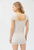 Thumbnail for your product : Motel Gaina Tie-Front Mini Dress