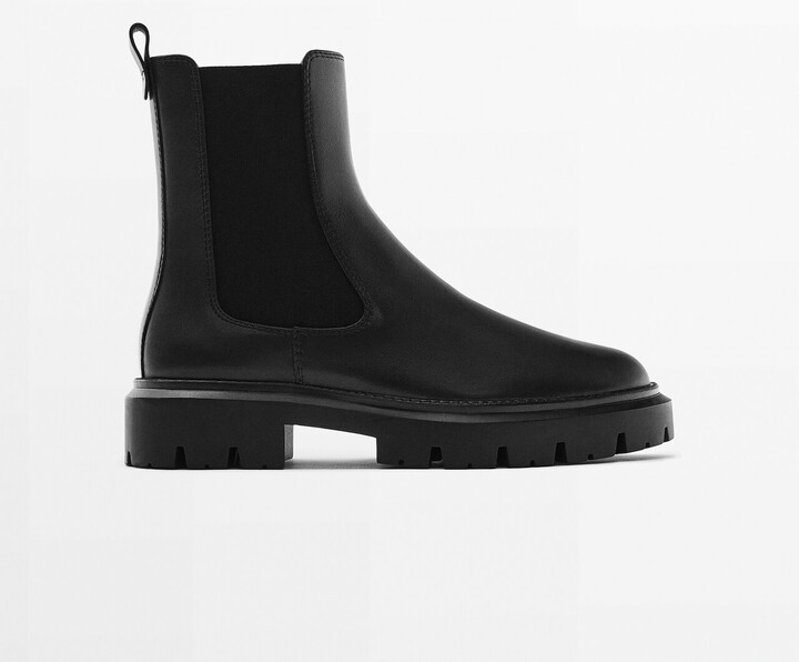 Massimo Dutti Women's Black Boots | ShopStyle