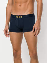 Thumbnail for your product : DSQUARED2 icon elastic band boxer briefs