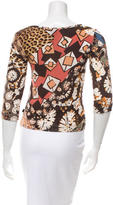 Thumbnail for your product : Just Cavalli Printed Long Sleeve Top