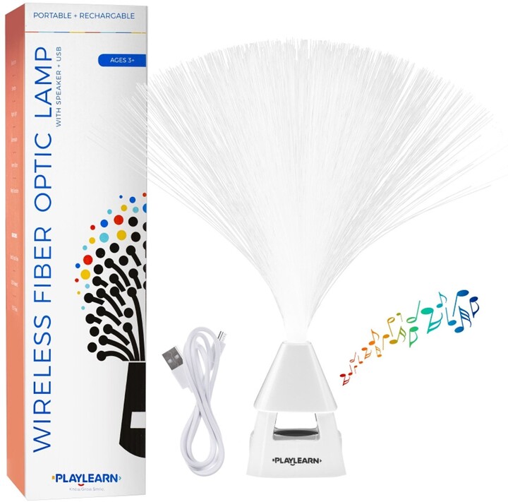 PLAYLEARN Fiber Optic Lamp with Wireless Speaker ShopStyle Games