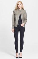 Thumbnail for your product : Vince Leather Cargo Jacket