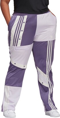 adidas lavender track pants