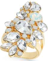 Thumbnail for your product : INC International Concepts Gold-Tone Crystal Cluster Ring, Created for Macy's