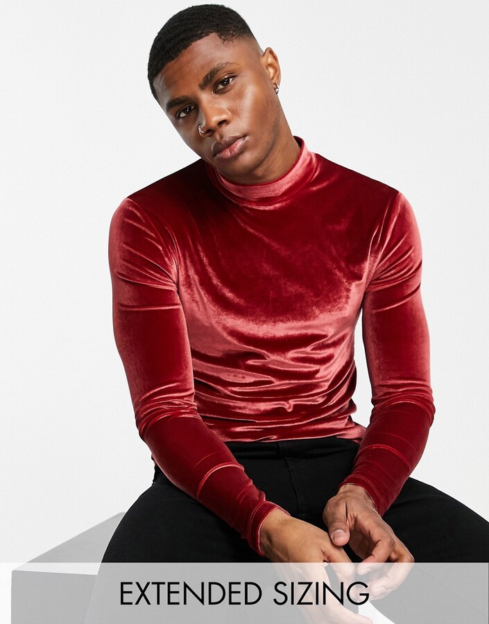Mens Velour Shirts | Shop the world's largest collection of fashion |  ShopStyle