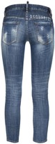 Thumbnail for your product : DSQUARED2 Jennifer Crop Stretch Denim Skinny Jeans