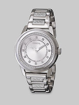 Thumbnail for your product : Breil Milano Swarovski Crystal Stainless Steel Watch