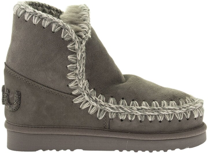 mou boots grey