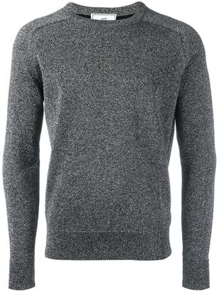 Ami Alexandre Mattiussi metallic crew neck sweater - men - Polyamide/Polyester/Wool - M