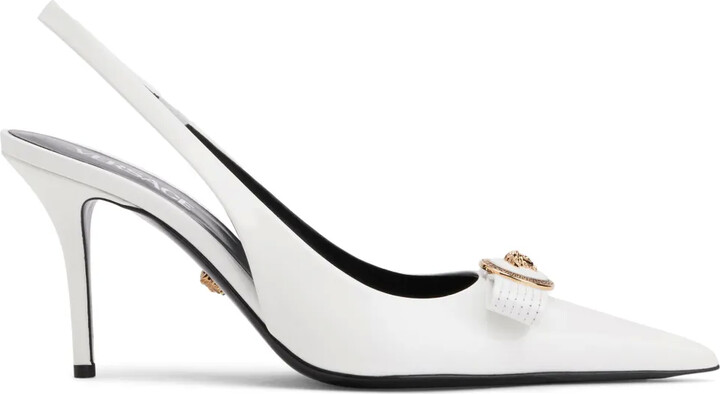 Versace Medusa '95 85mm leather pumps
